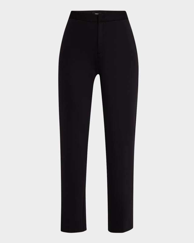 Cropped Slim-Fit Trousers